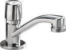 Delta Faucet Chrome Single Handle Metering Deck Mount Service Faucet 
