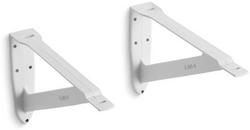 Acrylon Enameled Lavatory Bracket 1 Pair