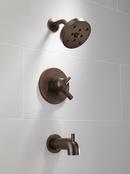 Delta Faucet Brilliance Champagne Bronze Two Handle Single Function Bathtub & Shower Faucet (Trim Only) 