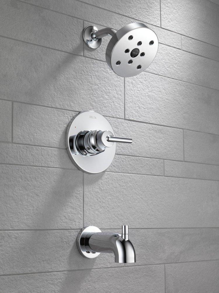 Delta Faucet Chrome Single Handle Single Function Bathtub & Shower Faucet (Trim Only) 
