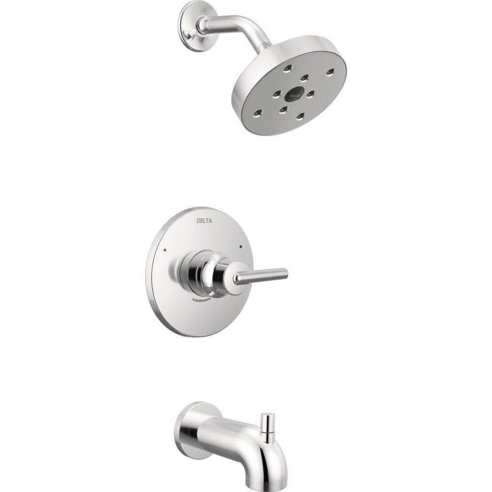 Delta Faucet Chrome Single Handle Single Function Bathtub & Shower Faucet (Trim Only) 