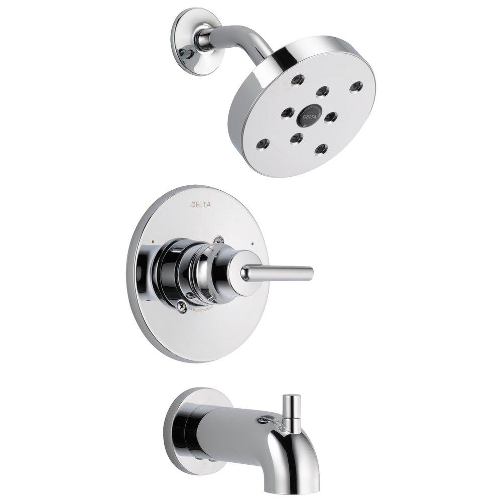 Delta Faucet Chrome Single Handle Single Function Bathtub & Shower Faucet (Trim Only) 