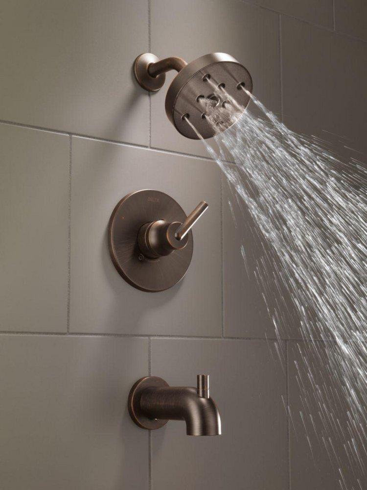 Delta Faucet Venetian Bronze Single Handle Single Function Bathtub & Shower Faucet (Trim Only) 