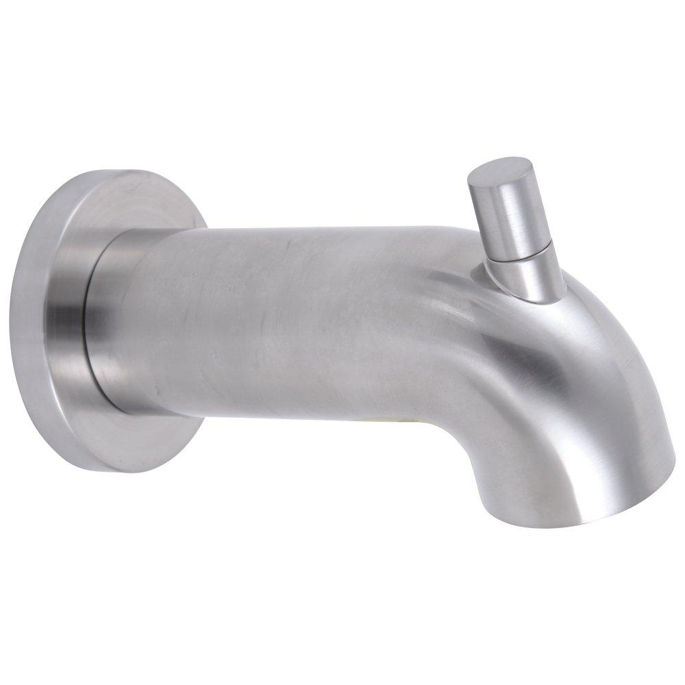 Delta Faucet Stainless Pull-Up Diverter Tub Spout 