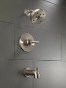 Delta Faucet Brilliance&reg; Stainless Single Handle Single Function Bathtub & Shower Faucet (Trim Only) 