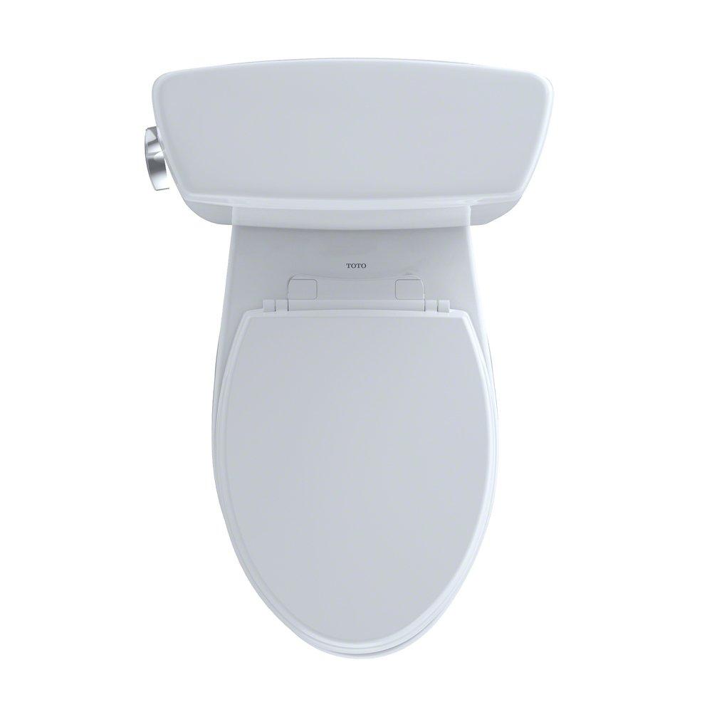TOTO Cotton 1.6 gpf Elongated Floor Mount Two Piece Toilet 