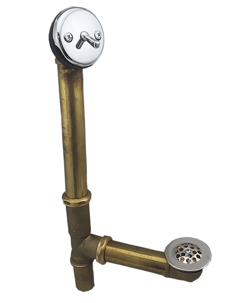 PROFLO® Chrome Brass Trip Lever Drain 