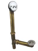 PROFLO® Chrome Brass Trip Lever Drain 