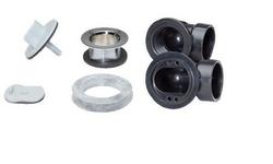 Plastic Lift & Turn Drain in Polished Chrome