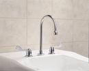 Delta Faucet Chrome Two Handle Widespread Bathroom Sink Faucet 