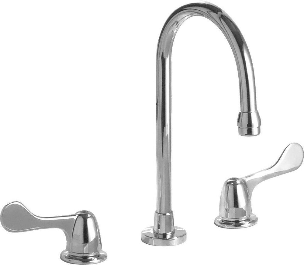 Delta Faucet Chrome Two Handle Widespread Bathroom Sink Faucet 