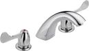 Delta Faucet Chrome Two Handle Widespread Bathroom Sink Faucet 