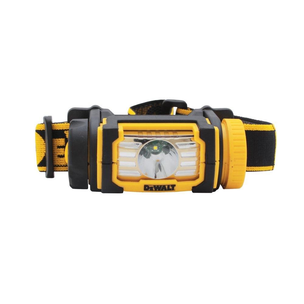 DEWALT Yellow/Black Jobsite LED Headlamp 