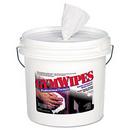 8 in. Gym Wipes Bucket in White 700 Count