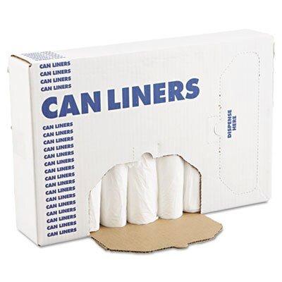 Boardwalk&reg; White 24 x 32 in. 0.4 mil Can Liner in White 