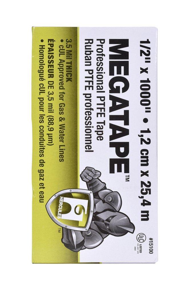 Hercules&reg; Grey 3/4 x 1000 in. Plastic PTFE Tape 