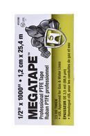 Hercules&reg; Grey 3/4 x 1000 in. Plastic PTFE Tape in Grey 