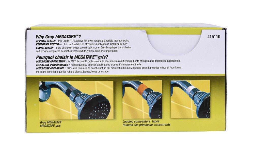 Hercules&reg; Grey 3/4 x 1000 in. Plastic PTFE Tape 