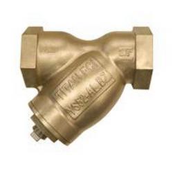 1/2 in. Aluminum Bronze Threaded 20 Mesh Wye Valve Stainer