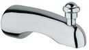 3/4 in. Wall Mount Tub Spout in Starlight Chrome