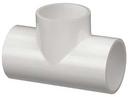 White Socket Weld Schedule 40 PVC Tee in White 