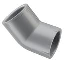 Grey Socket Schedule 80 CPVC 45 Degree Elbow 