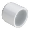 White Socket Schedule 40 PVC Cap 