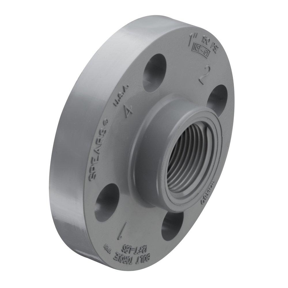 Grey FIPT Schedule 80 Webb CPVC Flange 