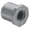 Grey Spigot x FIPT Reducing Schedule 80 CPVC Bushing 