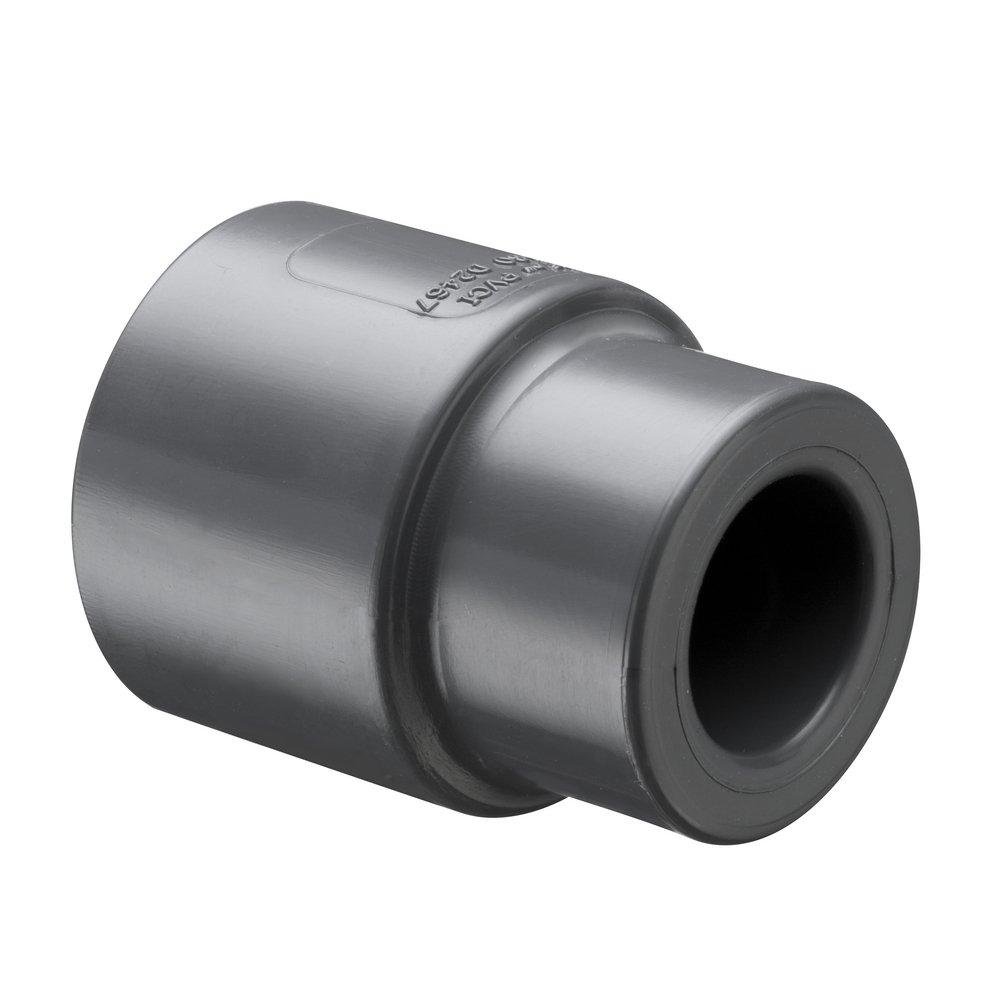 Grey Socket Schedule 80 PVC Coupling 