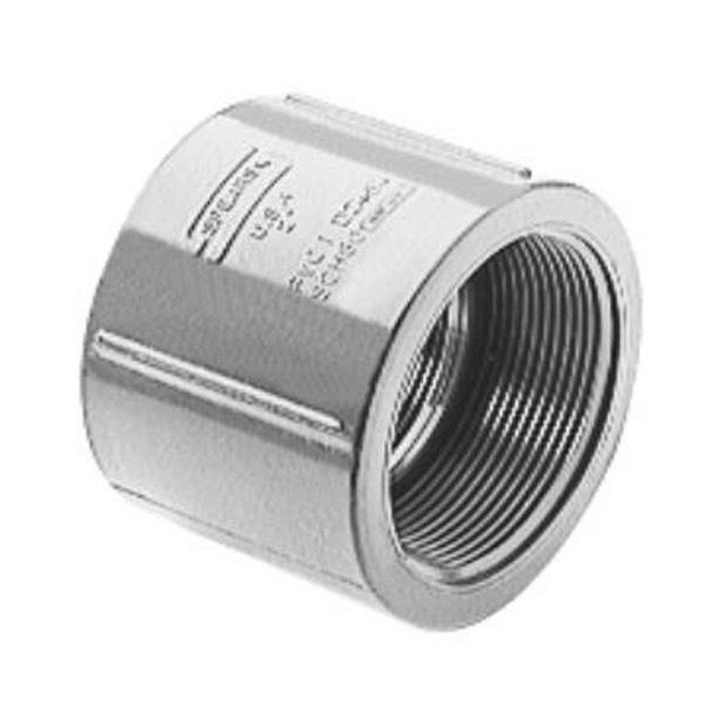 Grey FPT Schedule 80 PVC Coupling 