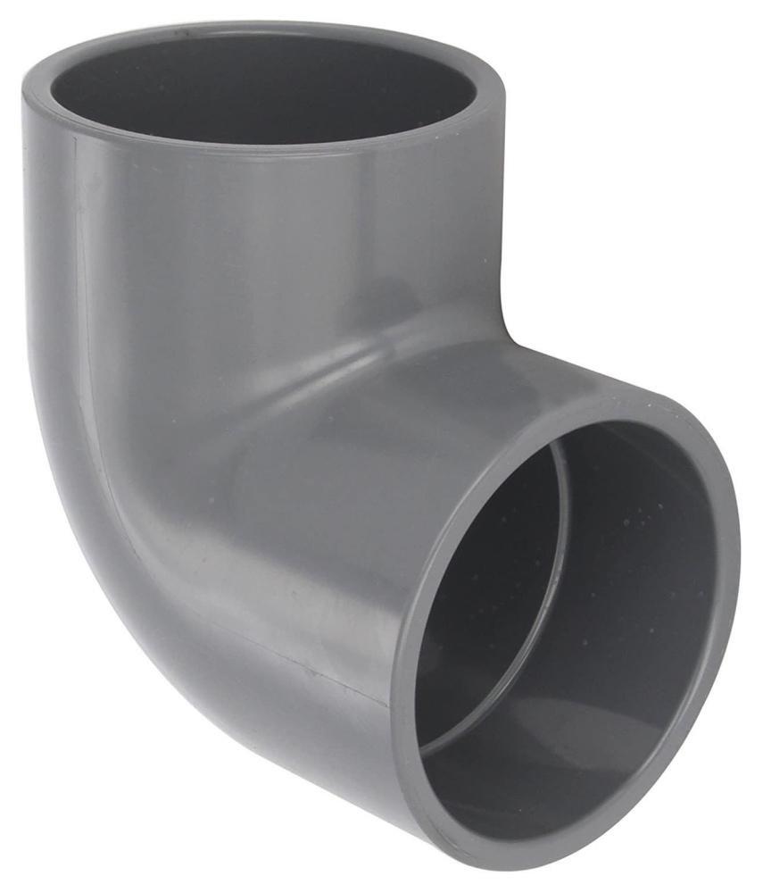 Grey Socket Schedule 80 CPVC 90 Degree Elbow 