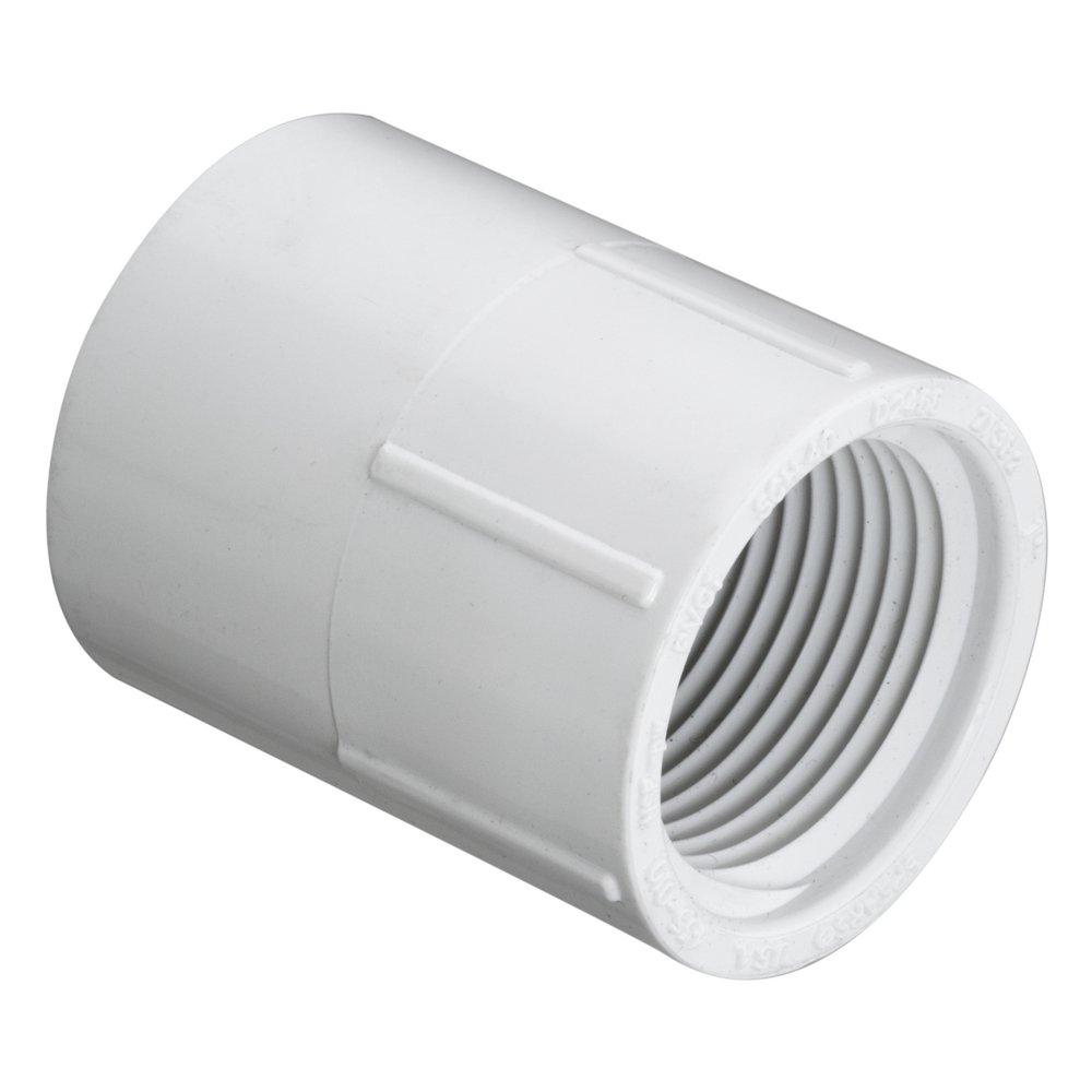 White Spigot x MPT SDR 11 Polypropylene Homopolymer Adapter with Butt Fusion 