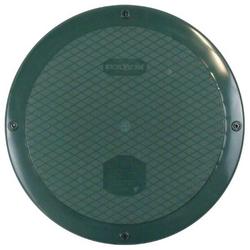 12 in. Plastic Flat Cover in Dark Green