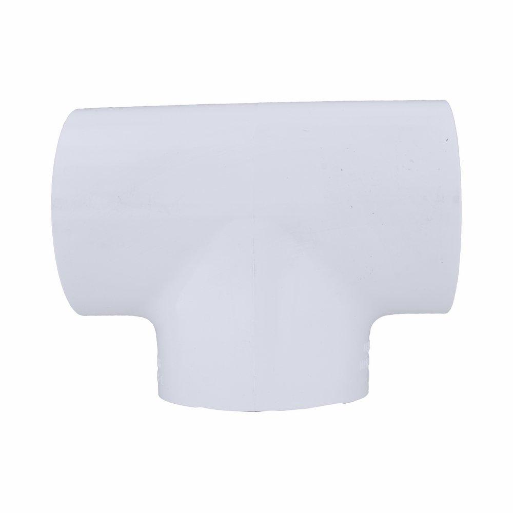 White PVC Schedule 40 Tee 