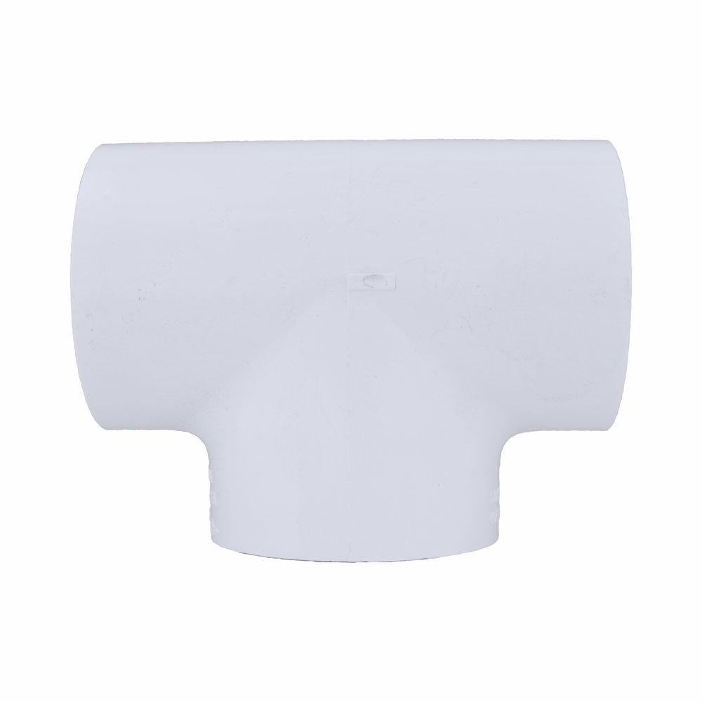 White PVC Schedule 40 Tee 