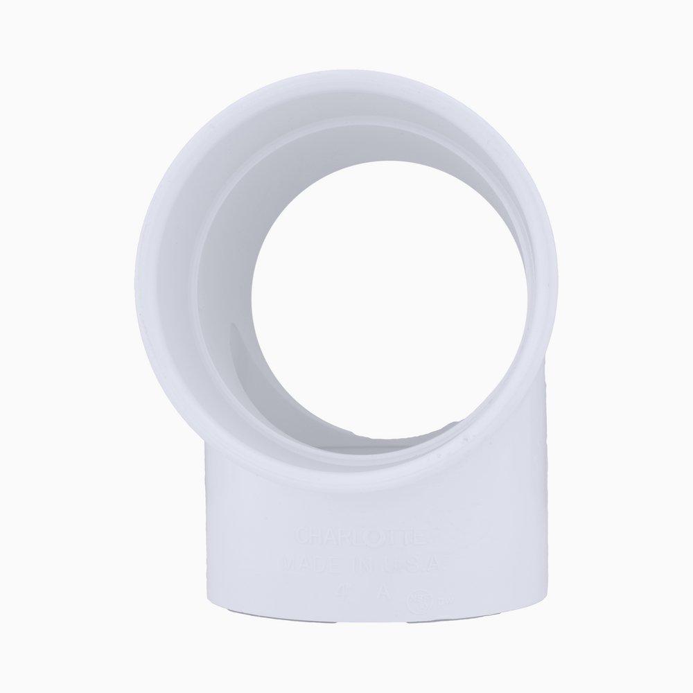 White PVC Schedule 40 Tee 