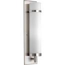 26W 1-Light Wall Sconce in Brushed Nickel