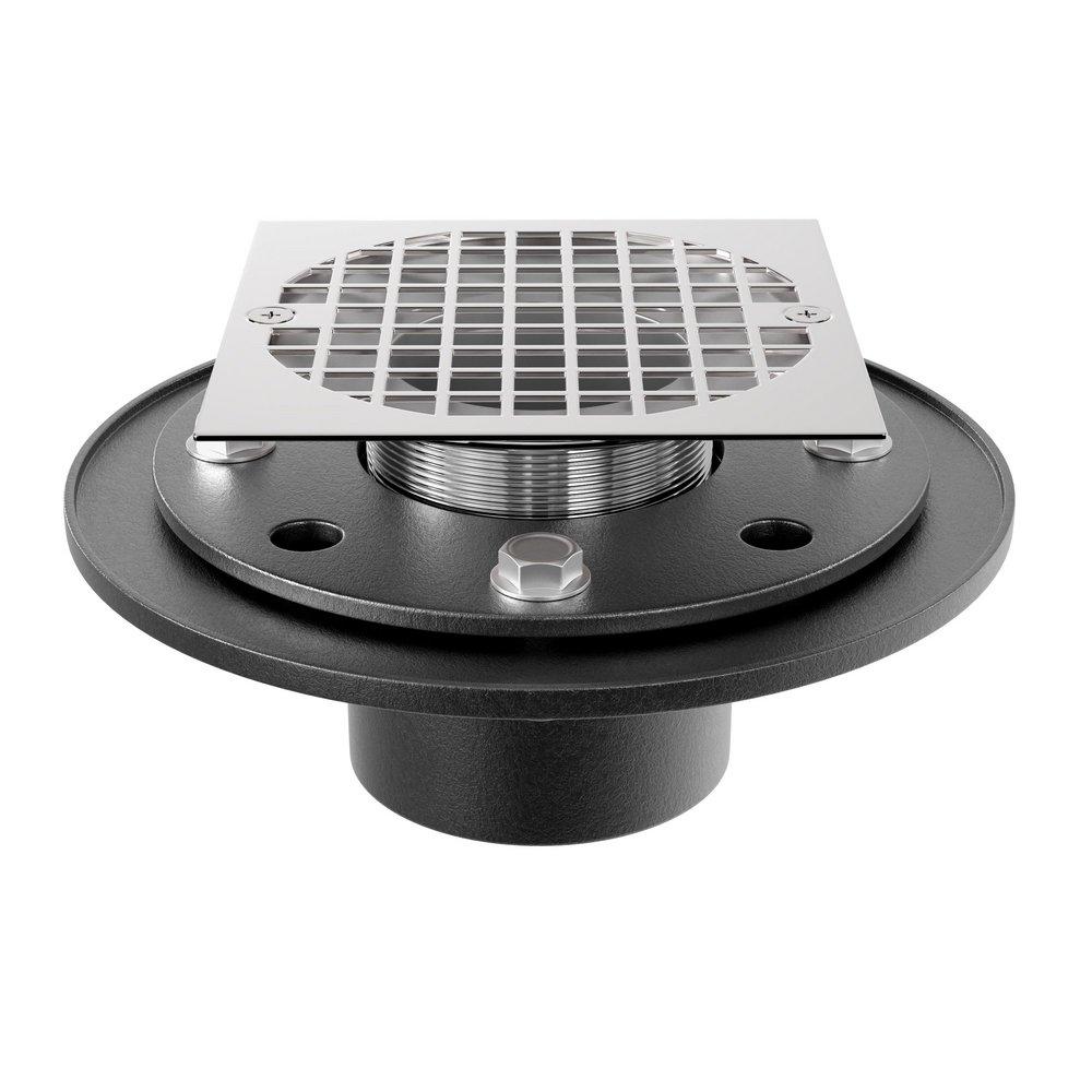 PROFLO&reg; 2 in. Threaded Chrome Shower Drain 