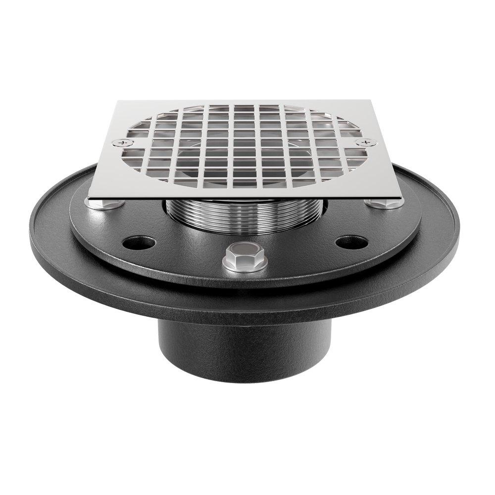 PROFLO&reg; 2 in. Threaded Chrome Shower Drain 