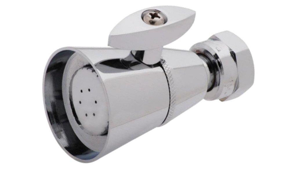 Matco-Norca Polished Chrome 2.5 gpm Wall Mount Showerhead 