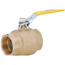 1-1/4 in. Forged Brass Full Port Sweat 600# Ball Valve