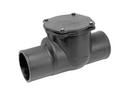 Matco-Norca Black Cast Iron No Hub Backwater Valve 