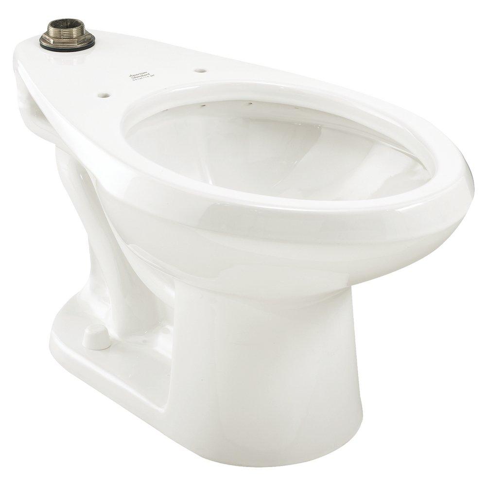American Standard White Elongated Toilet Bowl 