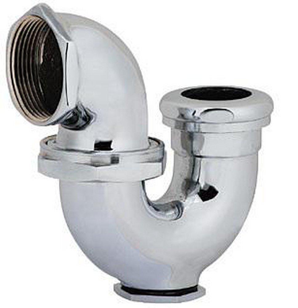 Matco-Norca Chrome Plated 1-1/2 x 1-1/4 in. Cast Brass Sink Trap 