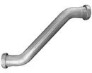 Sioux Chief Rough Brass 9-1/2 in. 17 ga Double Offset Tube with Nut in Rough Brass 