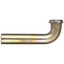 1-1/2 x 8 in. 22 ga Slip-Joint Waste Bend Tube in Rough Brass