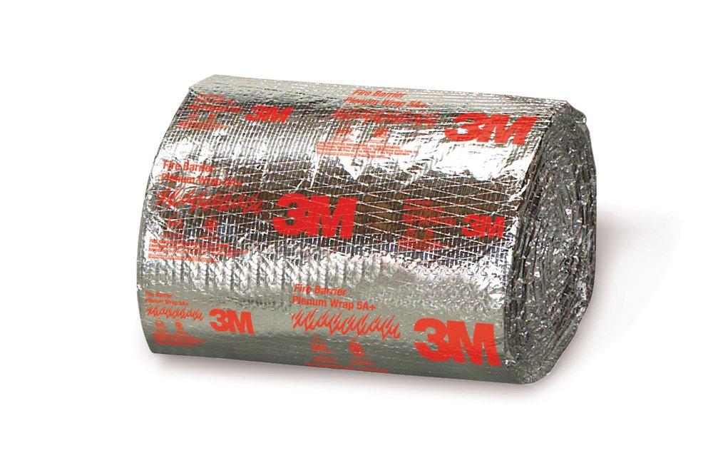 3M&trade; Silver Fire Barrier Plenum Wrap in Silver 
