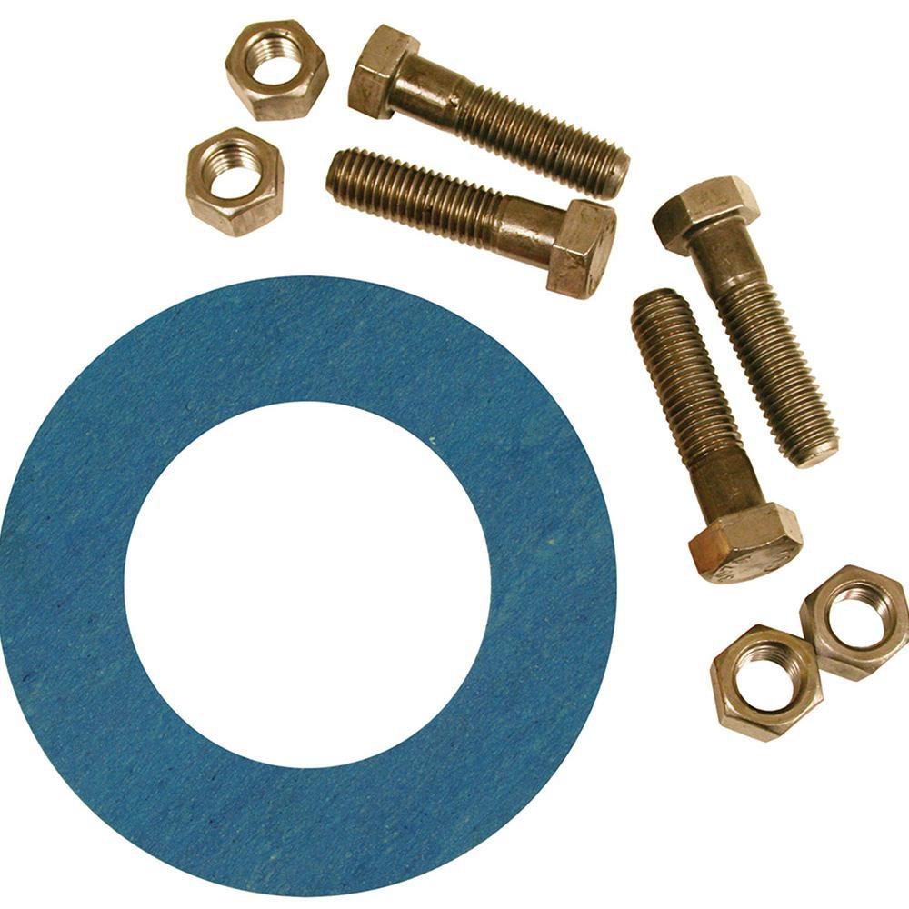 Jones Stephens Blue 3 in. Flange Connector Kit 