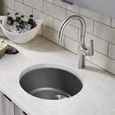 BLANCO Cinder 17-11/16 x 17-11/16 in. Drop-in and Undermount Granite Bar Sink 